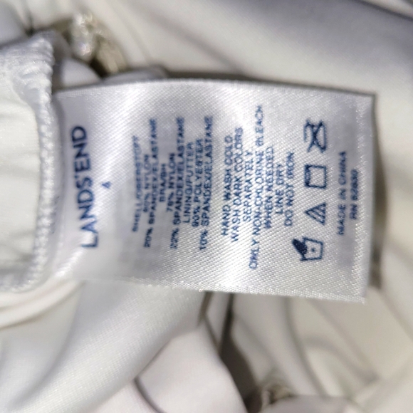 Lands' End Tankini top Women's sz 4 - Picture 4 of 4